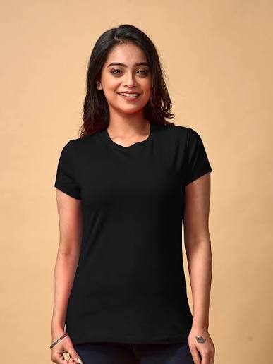 Ladies Round Neck T Shirt