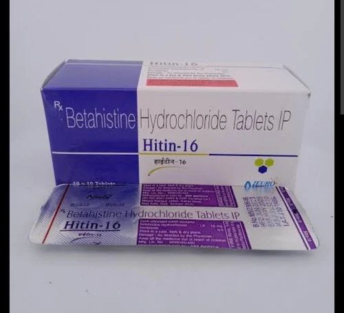 HITIN-16 BETAHISTINE HYDROCHLORIDE TABLETS IP, 16 mg
