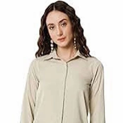 Plain Ladies Formal Shirts