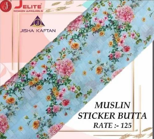 Digital Printed Muslin Fabric