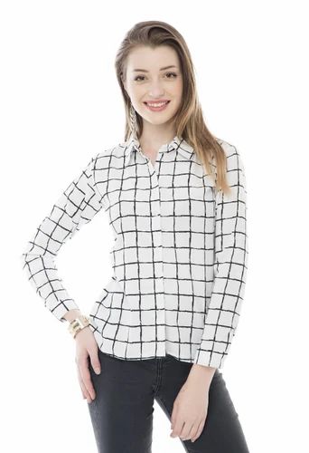 REDMOON Women Checkered Casual Shirt