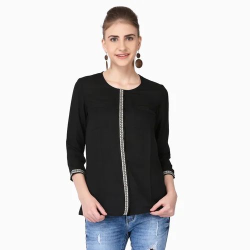 Ellemora Black Lace Shirt