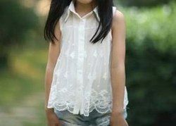 White Lace Shirt