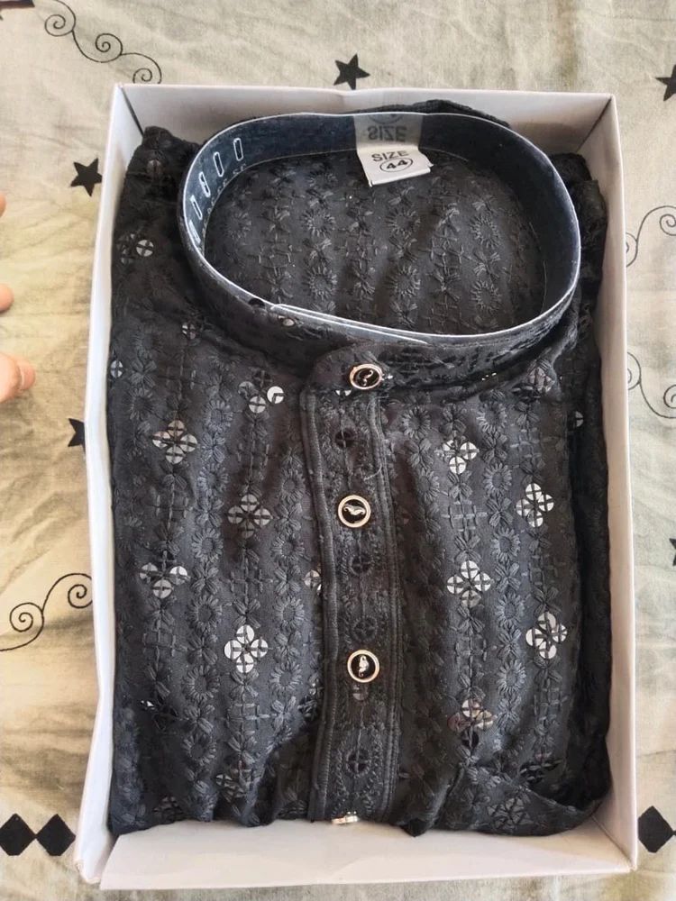 Black Lace Shirt