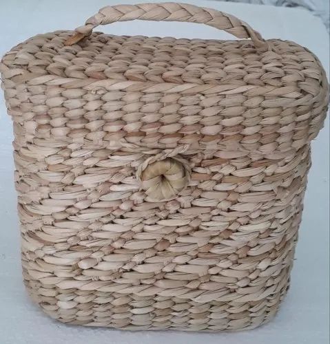 Plain Kauna Grass Sling Bag Without Handle