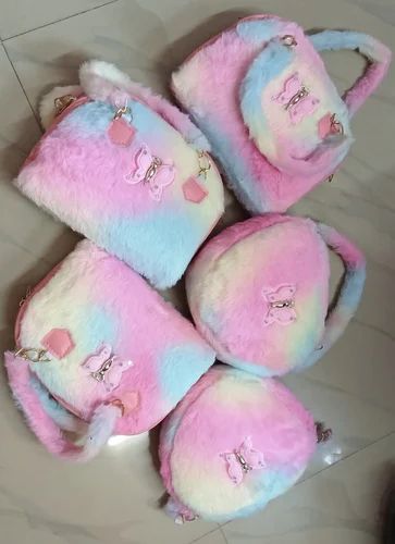 Baby Fur Sling Hand Bag