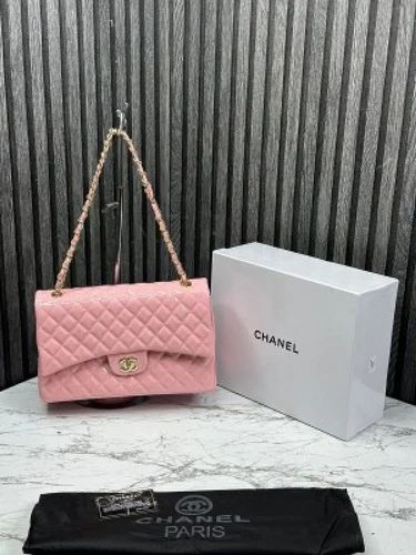 CHANE_L FLAPBAG GLOSSY BIG SIZE PREMIUM QUALITY WITH OG BOX AND DUST BAG