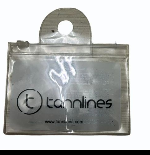 Jewelry Pvc Zip Lock Pouches with Slider