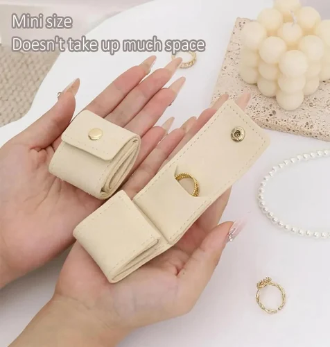 Compact Foldable Jewellery Storage Pouch