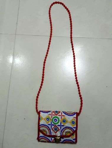Printed Cotton Ladies Sling Bag