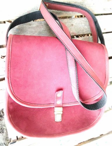 Male Side Leather Bag