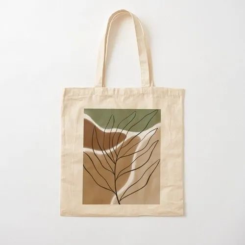 Loop Printed Cotton Bags with Digital Print on Logo, For shopping bag