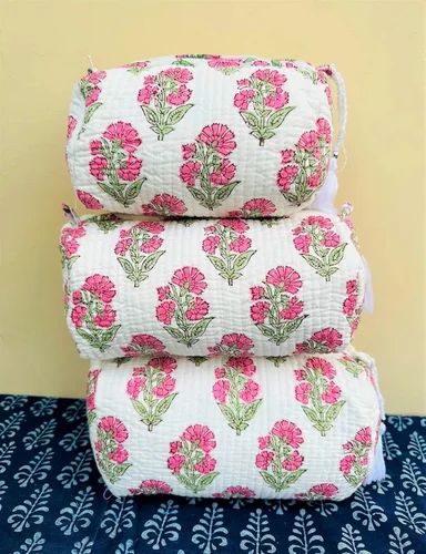 Hand Quilted Cosmetic Bags