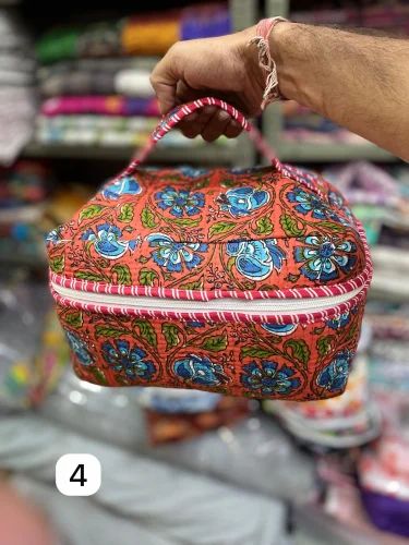 Cotton Makeup Bag