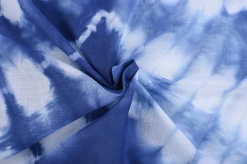 Hand Dyed 100% Cotton Fabric for Apparel, GSM: 80