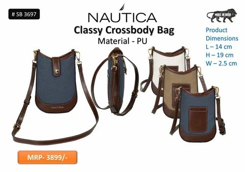 Nautica Classy Crossbody Bag, Number of Pieces: 3