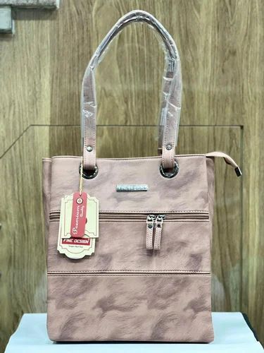 Ladies PU Leather Tote Bags