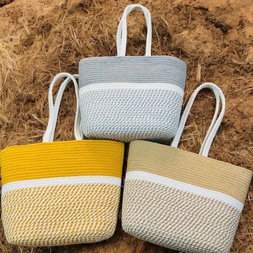 Cotton Ladies Beach Bags