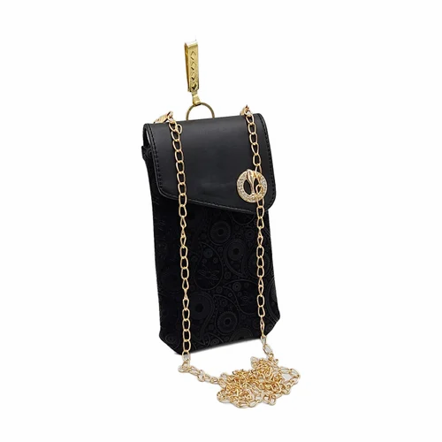 PU Leather Mobile Sling Bag