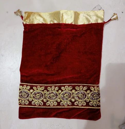 Velvet Potli Bag