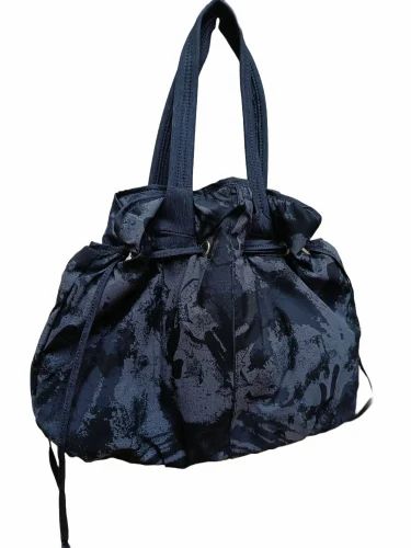 Black Velvet Hand Bag