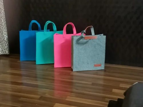Plain Felt Handbag
