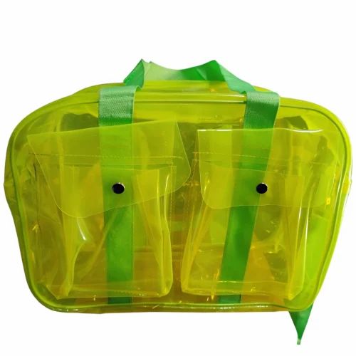 Nice Wala Transparent Jelly Handbag, Material: PVC