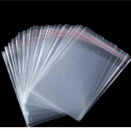 5 Kg Transparent Flap Poly Bags