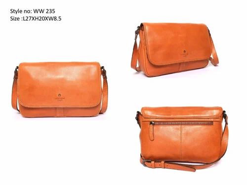 Leather Flap Bag