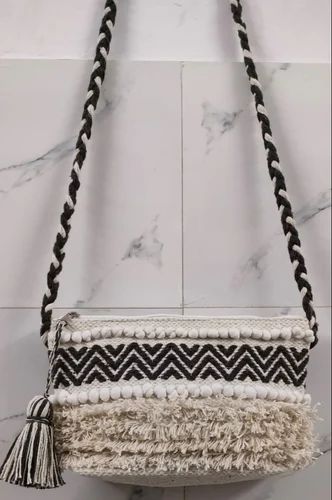 Cotton Ladies Handloom Sling Bag