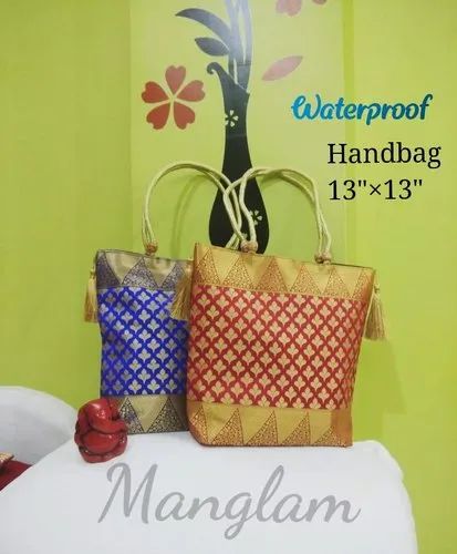 Handbags Shoulder Banarsi Handloom Handbag
