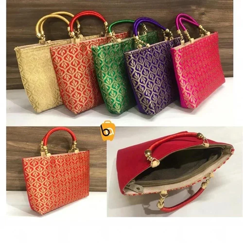 Multicolor Shopping Bags Traditional Hand Bag
