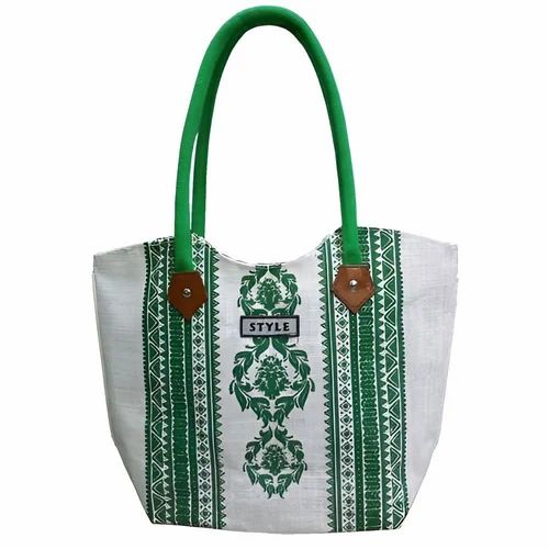 Green Traditional Ladies Hand Bag