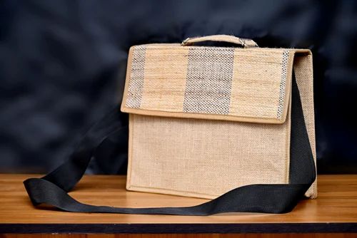 Natural Banana Fibre Made Labdop Bag, For Office, 3 Kgs