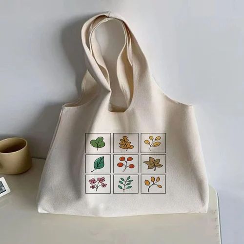 Cotton Stylish Trendy Tote Handbag