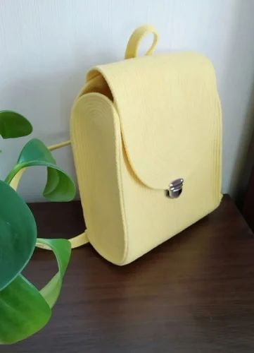 Ladies Trendy Backpack style Handbag in Cotton