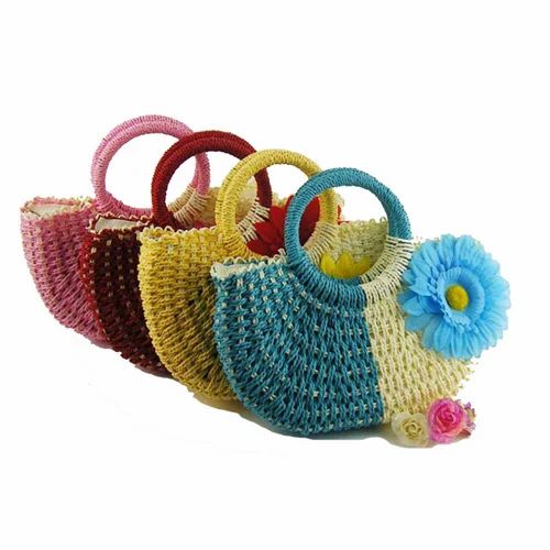 Plant Fibre Woven Women's Bag