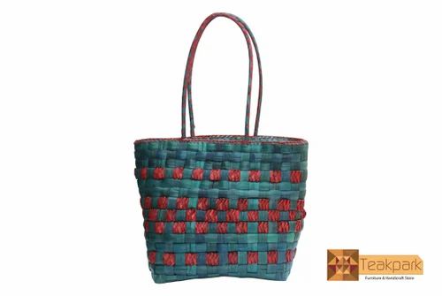 Ceres Screwpine Leaf Woven Ladies Handbag-Design 2