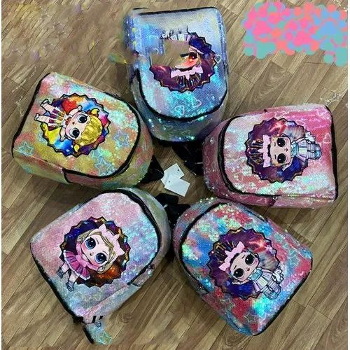 Fabric Kids Sequence Bags