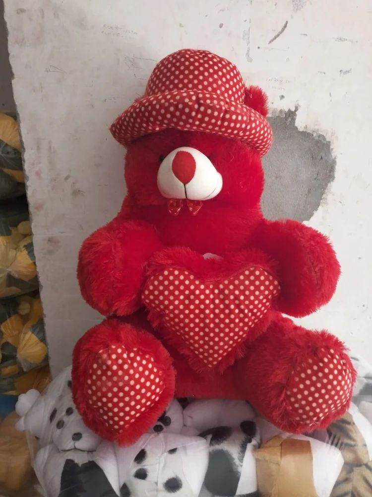 Red Polka Dot Teddy Bear