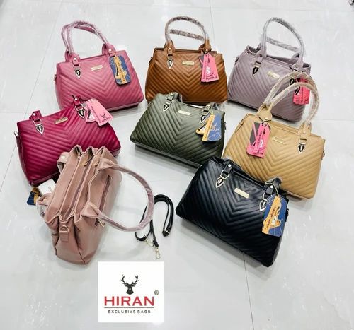 Hiran Nylon Printed Ladies Hand Bag