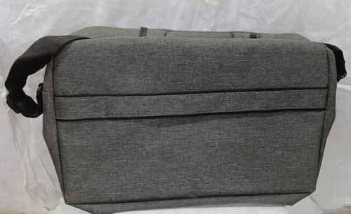 Grey Nylon Handbag