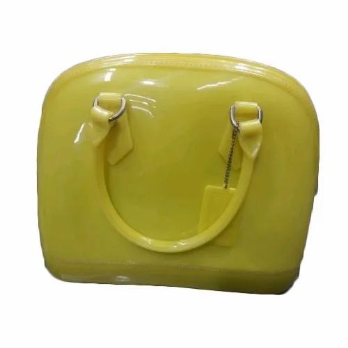 Non Adjustable Handbags PVC Hand Bag