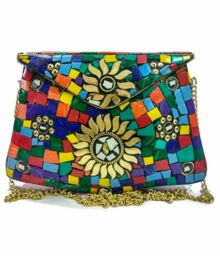 Multi Color Square Bag