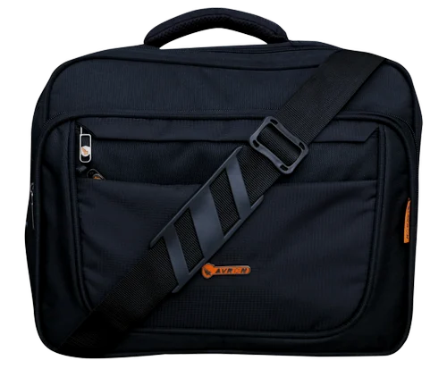Plain Men Black Casual Handheld Bag