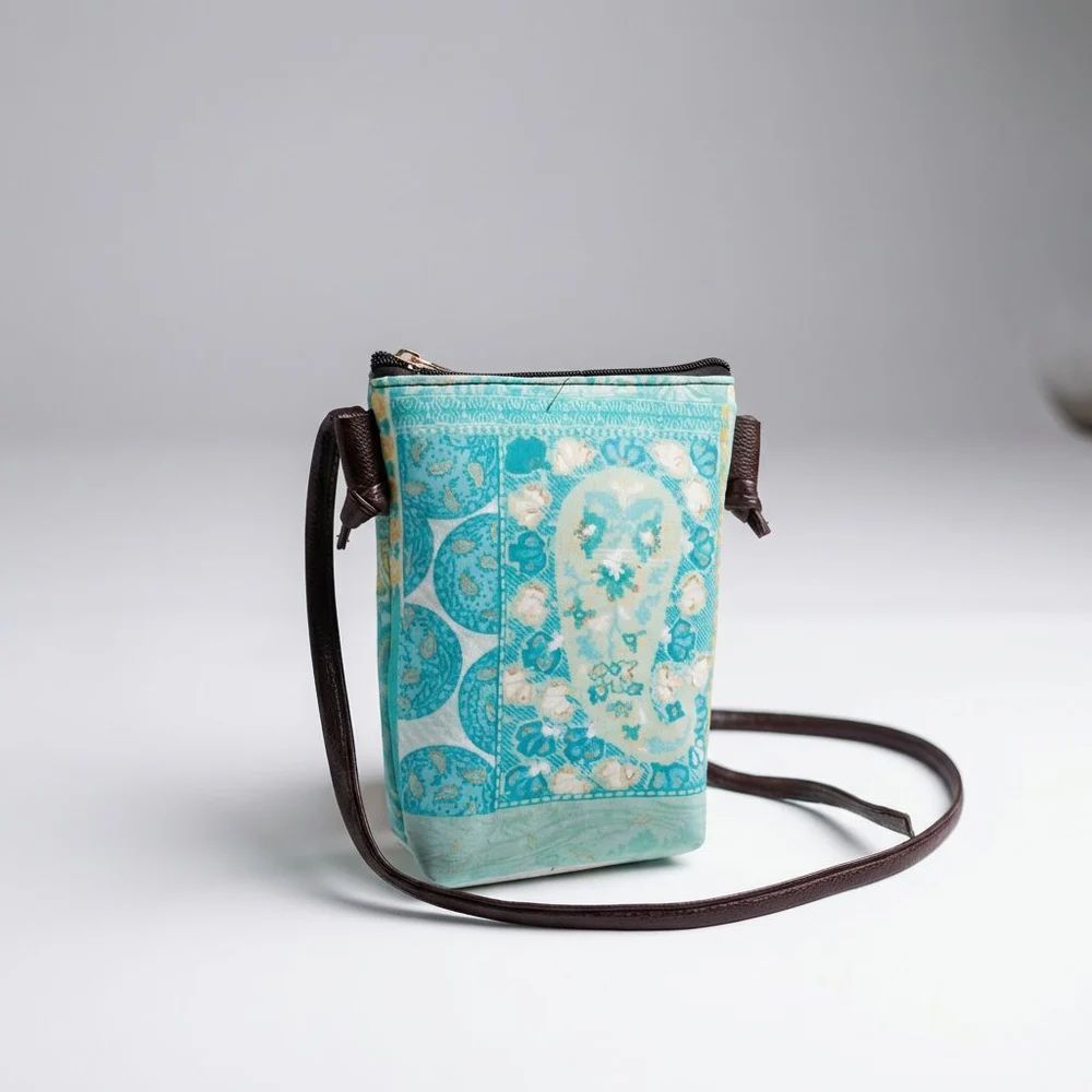 Mobile Sling Bag, Material: cotton