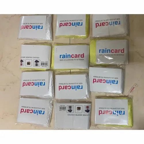 Pocket Rain Card, PVC