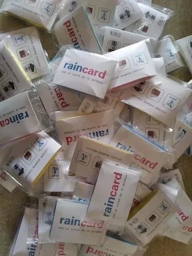 XL Unisex Rain Card