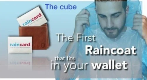 Unisex Pocket Fit Raincoat