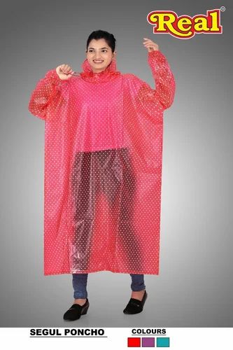 Seagul Unisex PVC Rain Poncho